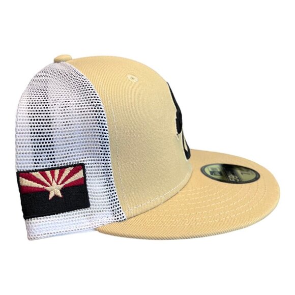 New Era Arizona Diamondbacks 59FIFTY Fitted Trucker Hat Connect Rearview - Picture 4 of 6